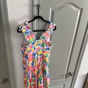 Colorful Floral Maxi Dress